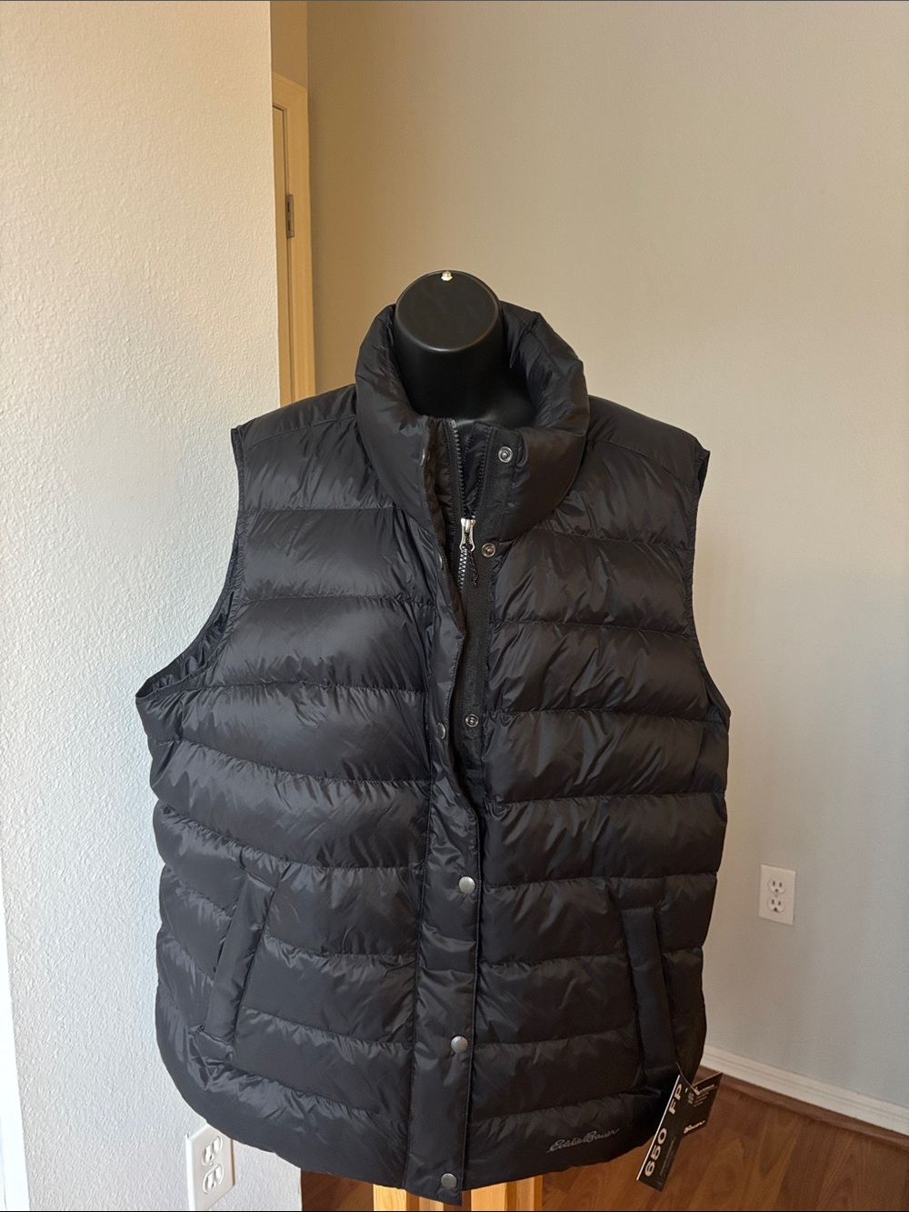 Eddie Bauer 650 Down Puffer Vest Sz 2X